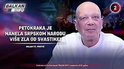 INTERVJU: Milan St. Protić - Petokraka je nanela srpskom narodu više zla od svastike! (25.9.2019)