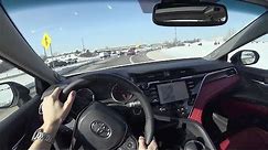 2018 Toyota Camry XSE V6 - POV Driving Impressions (Binaural Audio)