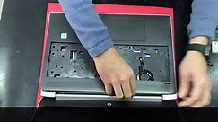 How to Replacement Battery HP Probook 450 g5 Disassembly - video Dailymotion