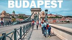 Budapest City Walk in 4K HDR (August 2023)