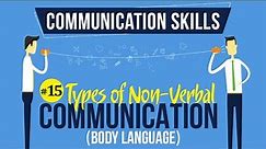 Types of Nonverbal Communication (Body Language) - Introduction to Communication Skills