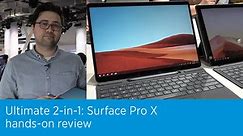 Surface Pro X hands-on review: Next-gen 2-in-1