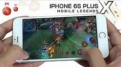 iPhone 6s Plus Mobile Legends Gaming test 2024 MLBB