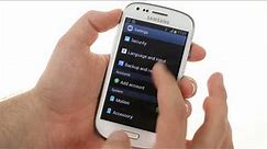 Samsung Galaxy S III mini user interface