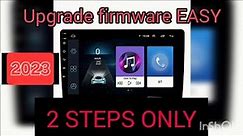 How to Update the Firmware to the Latest Version on Android Head Units 2023 (all YTXXXX models)