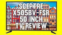 📺 Sceptre X505BV-FSR 50 inch 1080p LED TV Review