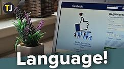 How to Change the Default Language on Facebook
