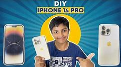 How To Make iPhone 14 Pro With Cardboard | DIY iPhone 14 Pro | Easy DIY Crafts | Sparsh Hacks