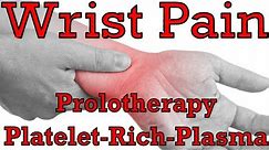Wrist Pain Prolotherapy PRP - John Stavrakos, MD - Vitality Medical Centers