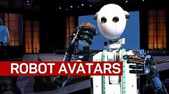 Taking control of a robot avatar