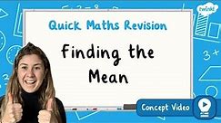 How To Calculate the Mean? | KS2 Maths Concept for Kids