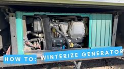 How To: Maintenance on Onan RV Generator