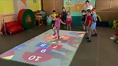Interactive floor with colorful and dynamic games. Selling interactive software Magicdynamics