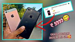 || 🍎iPhone 7 Just ₹5999 😍 || _Refurbished iPhone 7 Cashify super sale #Unboxing #cashify #iphone