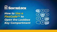 How To Assign a Flexcode™ on a SentriGuard Lockbox