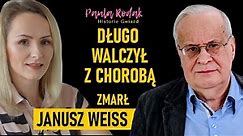Zmarł Janusz Weiss. Miał żal o to, jak go potraktowano w Radiu Zet, które stworzył?