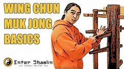 Wing Chun Muk Jong (Wooden Dummy) Beginners Training Drill Developing One Technique