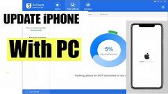 Update iPhone Using Laptop Or PC