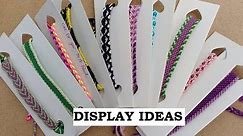How to Make a Low Cost Display for Handmade Bracelets [for Craft Stalls/Fairs/Gifts etc]