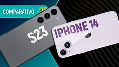 GALAXY S23 vs IPHONE 14: MELHOR TOP COMPACTO é Samsung ou Apple? | Comparativo
