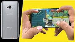 Samsung Galaxy S8 Plus PUBG Test 4 Finger Handcam & Full Gyro Gameplay