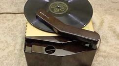 FULLY RESTORED 1948 RCA 78 RPM MODEL 63E RECORD PLAYER