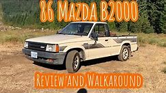 Mazda B2000 EFI Mini Truck Review