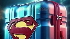 Superman-Inspired Suitcase Design Collection: Unleash Your Inner Super Traveler