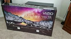 Vizio P55-F1 Unboxing and Setup