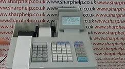 Cash Register Out The Box Set Up Instructions Sharp XE-A307 / XE-A407 / XE-A507