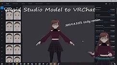 VRoid to VRChat Tutorial! (Step by step) Unity 2019.4.31f1