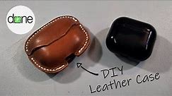 How to make Leather Earbuds Case | Done