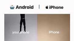 Android vs IPhone. android users = LIKE iphone users = COMMENT #android #iphone