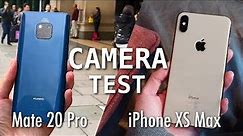 Huawei Mate 20 Pro vs iPhone XS Max: Camera Comparison!