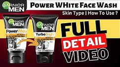 Garnier Power White Double Action Face Wash Review | Garnier Men Face Wash