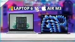 Surface Laptop 6 vs. MacBook Air M3: Horrible Differences!