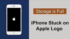 How to Fix iPhone Stuck on Apple Logo If iPhone Storage is Full