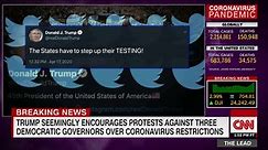 Trump seemingly encourages protests against 3 Dem governors over coronavirus restrictions