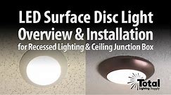 Sylvania Ultra LED Disc Light Overview & Installation by Total Recessed Lighting