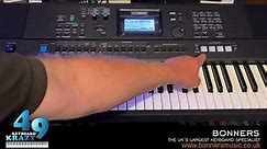 Yamaha PSR-EW425 Keyboard - Tutorial Part 1/2