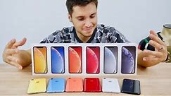iPhone XR Unboxing! All Colors