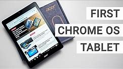 Acer Chromebook Tab 10 Unboxing: The First Chrome OS Tablet