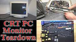 CRT PC Monitor Teardown