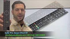 SEIKI PRO SMART V4.0 TV Remote Control - www.ReplacementRemotes.com