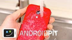 Moto G and Moto X submersion (waterproof) [TEST]