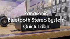 PANASONIC SC-DM202 Bluetooth All-in-One Stereo System -Quick Look
