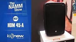 RCF HDM 45-A Active 2200W 2-way 15" Powered Speaker Overview