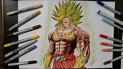 Drawing Broly ► The Legendary Super Saiyan [Dragon Ball Z]