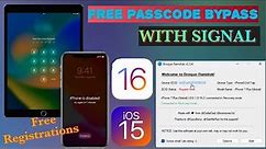 FREE iPHONE PASSCODE BYPASS WITH BROQUE RAMDISK| iOS 12- 16 | WITH SIGNAL 100%
