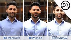 iPhone XS / XS Max vs iPhone X vs Samsung Note 9 Camera TEST
